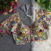 Rk Blouse Heavy Italian Silk With Gamthi & Shell Lace Pattern Blouses Wholesalers In India